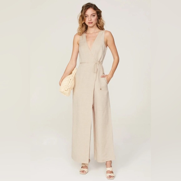 Rosetta Getty Dresses & Skirts - Rosetta Getty Tan jumpsuit Sundress